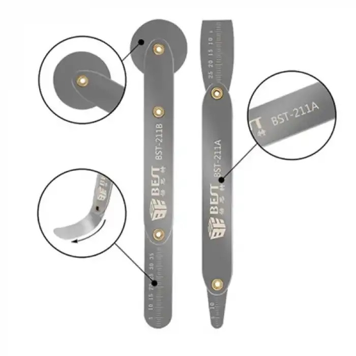 Best Bst-211 Univarsal Çift Taraflı Metal Cep Telefonu Sökme Açma (431289201)