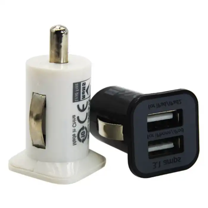 Usams 3.1A Mini Çift Girişli 12V Araç Şarj Başlık