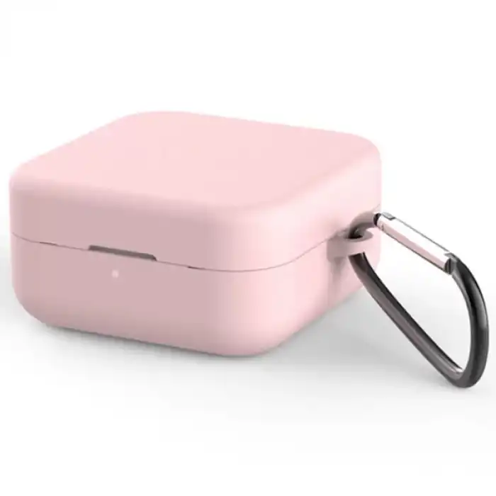 Mi True Wireless Earphones 2 Basic için Silikon Kılıf+Anahtarlık