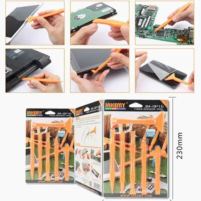 Jakemy Jm-op16 6 Parça Fiber Tablet Telefon Açma Aparatı Set