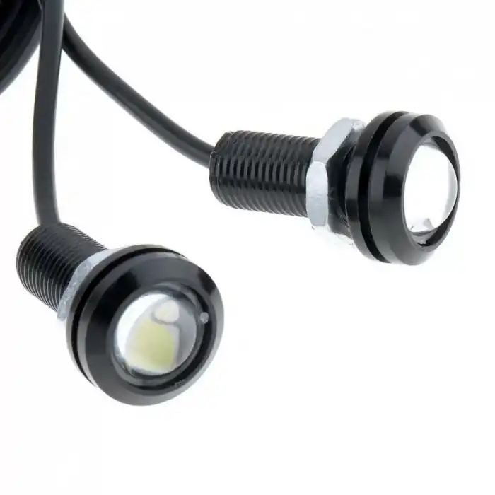 Kartal Gözü Led Gündüz Farı Ayna Altı Led Beyaz Renk 1 Çift