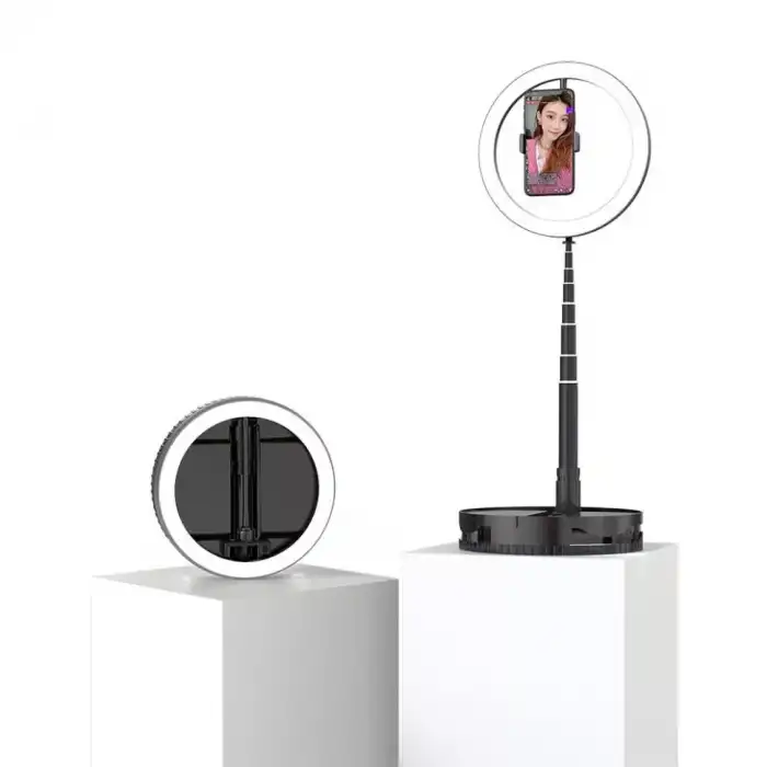 Portatif 168Cm Ring Light Stüdyo Işığı Youtuber Işığı Makyaj Canl