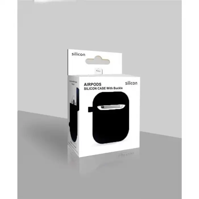 AirPods 1 Silikon Kulaklık Kılıfı 2 Parça, Kafa ve Alt Gövde Ayrılabilir