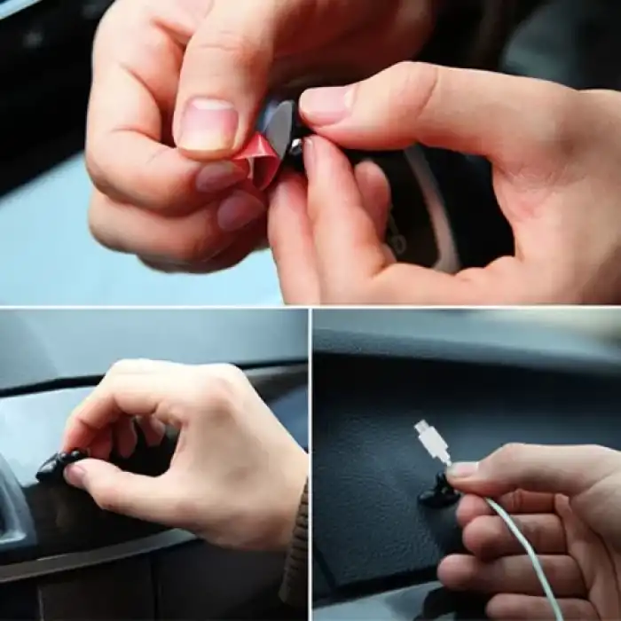 8 Parça Araç Içi Kablo Tutucu.Toparlayıcı