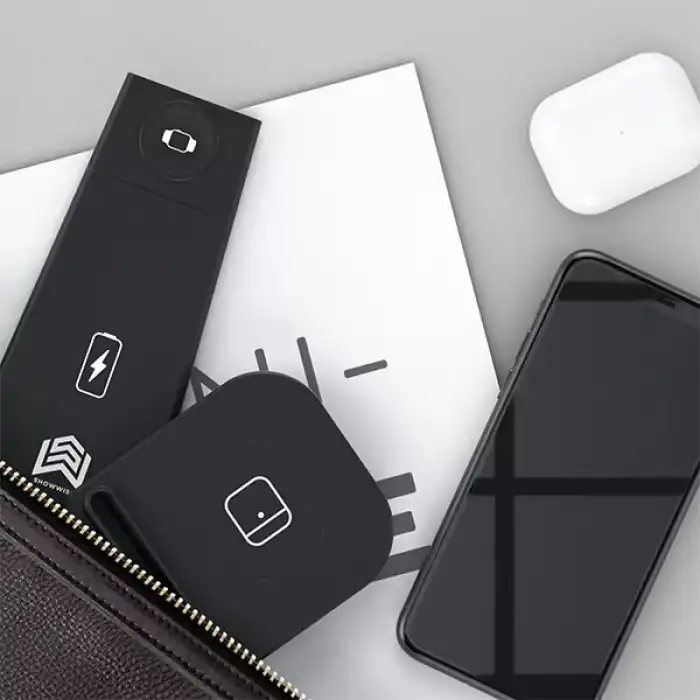 Ally 15W 3In1 Şarj Standı Wireless Kablosuz Şarj Iphone+Iwatch+A