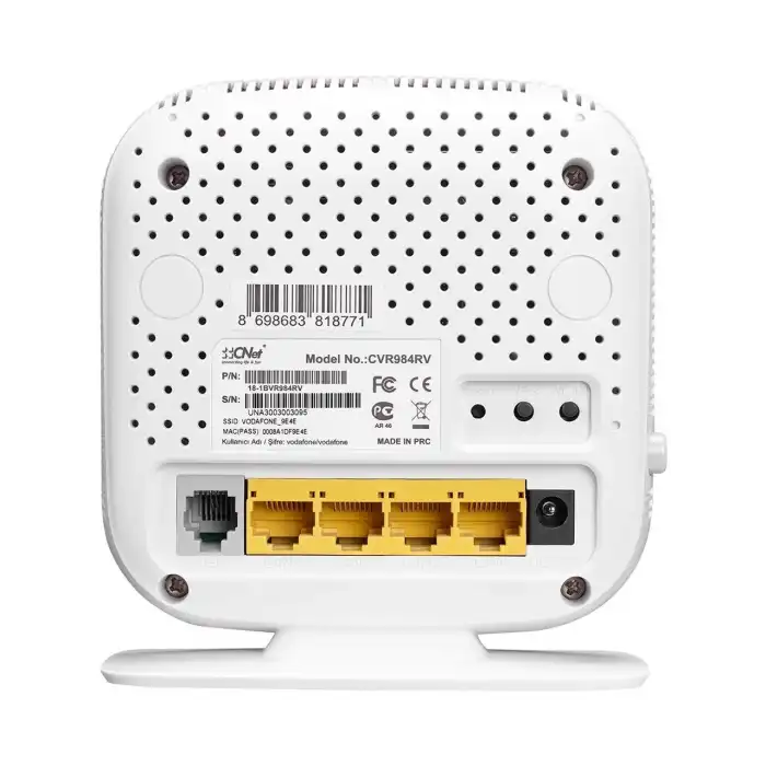 Cnet CVR984RV 300Mbps Modem Router – Kablosuz ADSL2/VDSL2, 4 Port