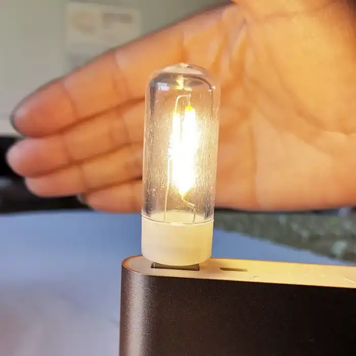 Retro USB LED Gece Lambası Retro 1W | Kamp, Okuma İçin Taşınabilir Güçlü Işık