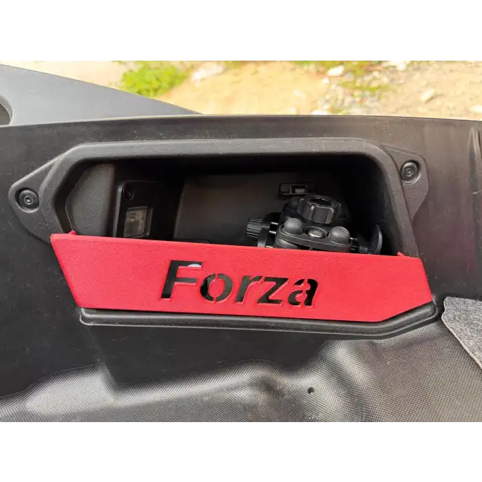 Honda Forza 250 Koltuk Altı Bagaj Yan Kapak (Avadanlık Kapağı) Sıfır, Yapıştırmalı, Uyumlu ve Dayanıklı Model