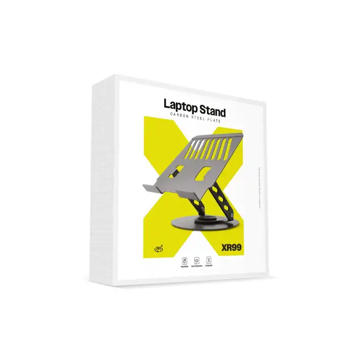 XR99 Yüksek Kalite Metal Ayarlı Laptop Macbook Uyumlu Notebook Tablet Tutucu Altlık Stand