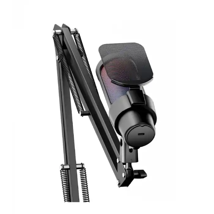 Dexim SM8 USB Kablolu RGB Oyuncu Youtuber Mikrofonu