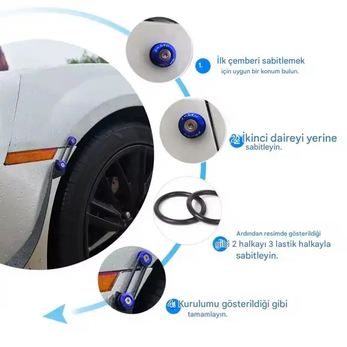 Jdm Tampon Tutucu Tampon Destek Tampon Aksesuarı Tampon Braketi