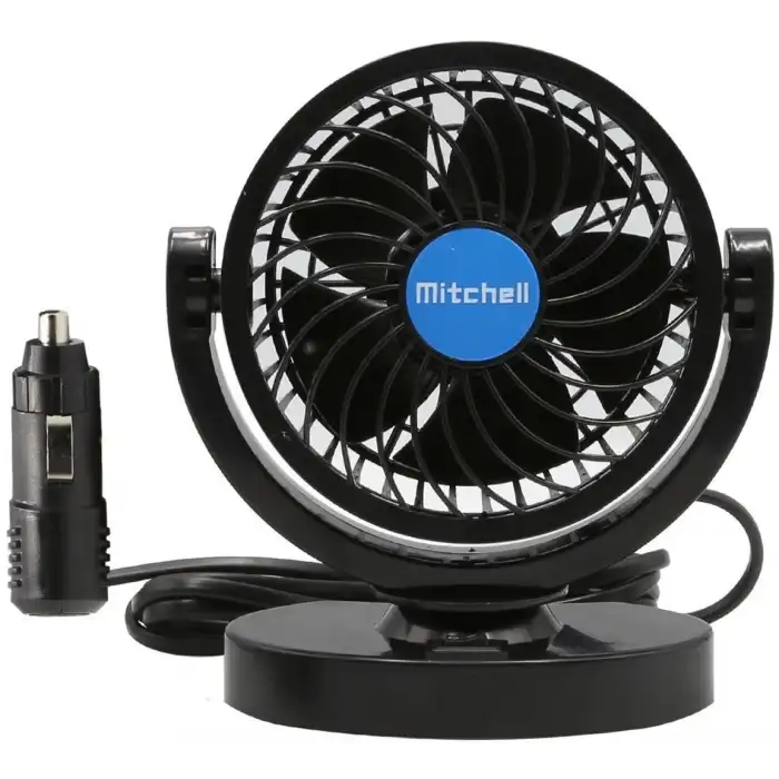 Mitchell Hx-T305 12V 4 İnç Hızkı Turbo Gibi Araç Fanı Araç Vantilatör – Serinliğin Yeni Adı!