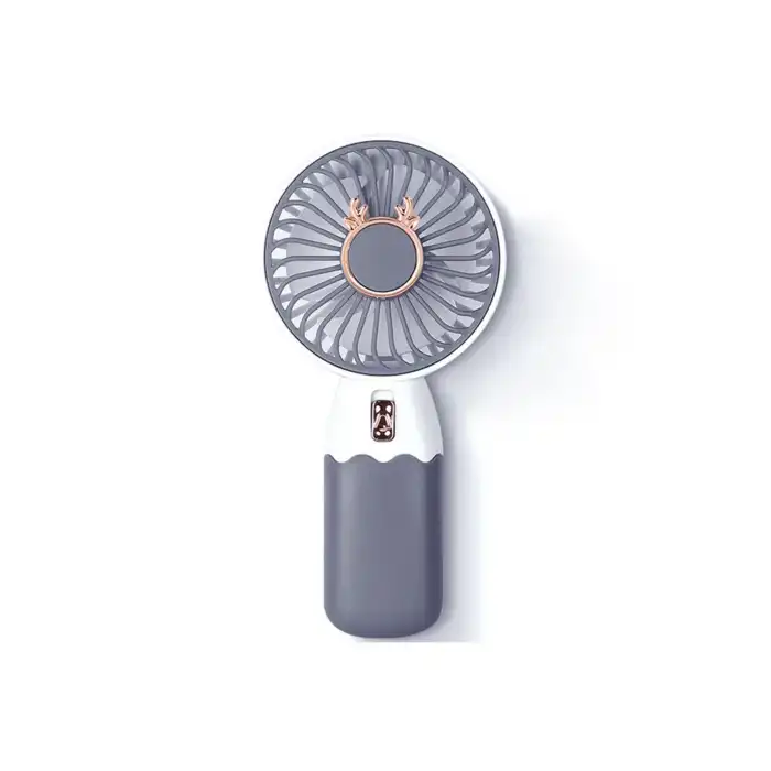 ZB088 Ev Ofis için Masaüstü Standlı USB Şarjlı El Fanı BEYAZ