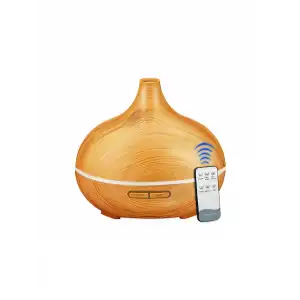 Hava Nemlendirici Hava Difüzör Kokulu Uçucu Yağ Aroma Difüzör 550 Ml Kumandalı Led Işıklı