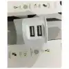 Akıllı Zaman Kontrollü Şarj Cihazı 12W 2.4A C16 2 Usb Port Iberr