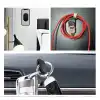 Mıknatıslı Suction Hook 3 Parça Araç - Ev Kablo Tutucu Topa