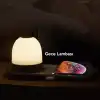 Kablosuz Wireless Şarj Cihazı+Gece Lambası-Beyaz
