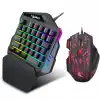 Hxsj J50 Tek El Oyuncu Kablolu Q Klavye Mouse Seti