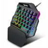Hxsj J50 Tek El Oyuncu Kablolu Q Klavye Mouse Seti