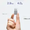 Ally Mh-301 Usb To Type-C Dişi Çevirici Dönüştürücü Adaptör-Gri (225874127)