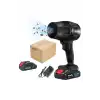 21V Kablosuz Hava Üfleyici 32.000RPM Turbo Fan 12.000mAh Batarya, Bahçe & Araç Kurutma Yaprak Üfleme