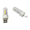 Retro USB LED Gece Lambası Retro 1W | Kamp, Okuma İçin Taşınabilir Güçlü Işık