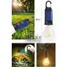 Taşınabilir Solar USB Şarjlı Led Ampül Outdoor Kamp Bahçe Lambası 10W Askılı Kırılmaz Led Işık