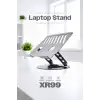 XR99 Yüksek Kalite Metal Ayarlı Laptop Macbook Uyumlu Notebook Tablet Tutucu Altlık Stand