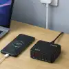 XKIN 120W GaN Şarj İstasyonu 6 Port USB-C PD 30W QC 18W Hızlı Şarj Adaptörü Çoklu Şarj Cihazı XK-HC205
