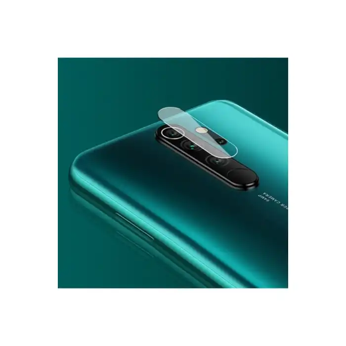 Plato Xiaomi Redmi Note 8 Pro Kamera Koruyucu Kırılmaz Cam, Şeffaf