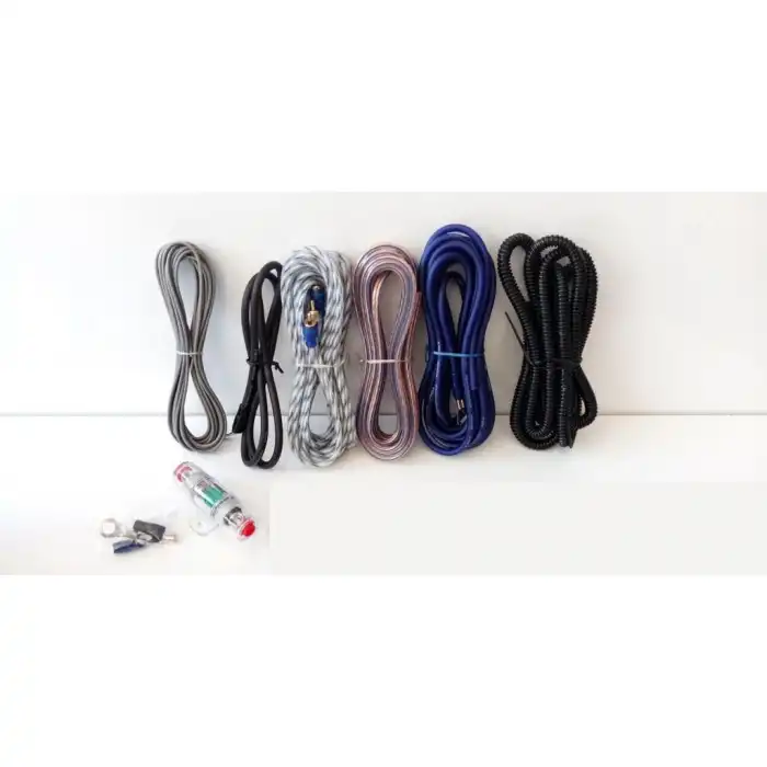 DRIVETEC DC-8GA Anfi Montaj Kablo Seti | Araç Ses Sistemleri İçin Profesyonel Çözüm