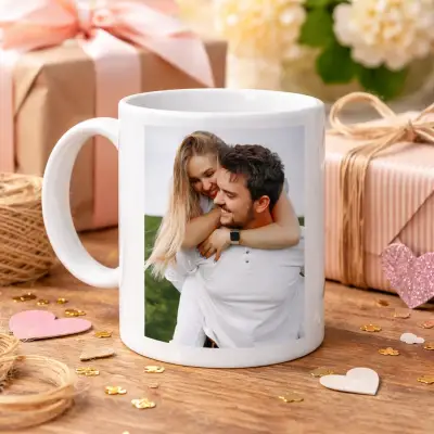 Kişiye Özel Fotoğraf Baskılı Kupa