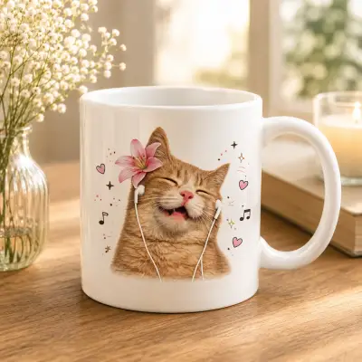 Cozy Cat Kupası