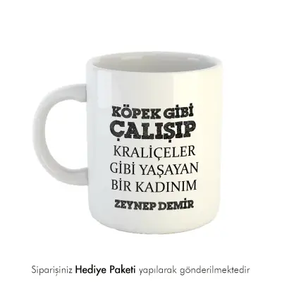 Kraliçeye Özel Kahve Kupası