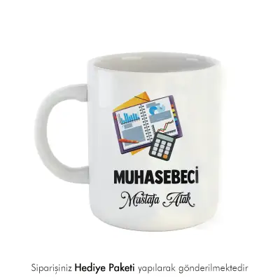 Muhasebeciye Hediye Kupa Bardak