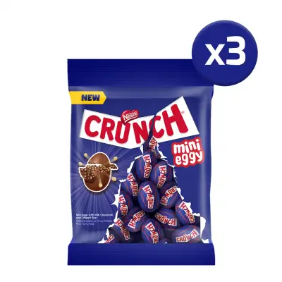 Nestle Crunch Mini Eggs 148 G x 3lü Paket