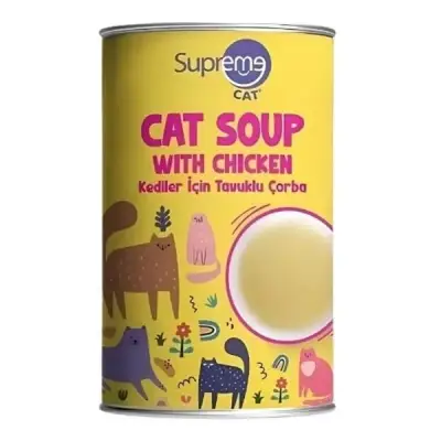Supreme Cat Tavuklu Kedi Ödül Çorbası 135ml 12li
