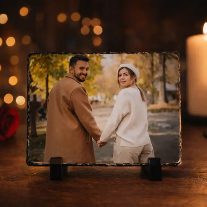 Kişiye Özel Fotoğraf Baskılı Doğal Taş