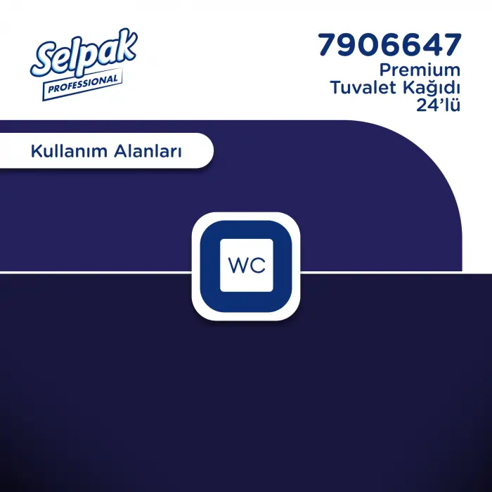 Selpak Professional Premium Tuvalet Kağıdı 3 x 24 Rulo