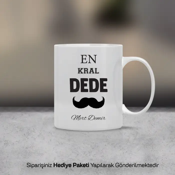 En Kral Dede Temalı Kişiye Özel Kupa Bardak