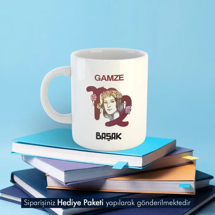 Başak Burcuna Hediye Kupa Bardak