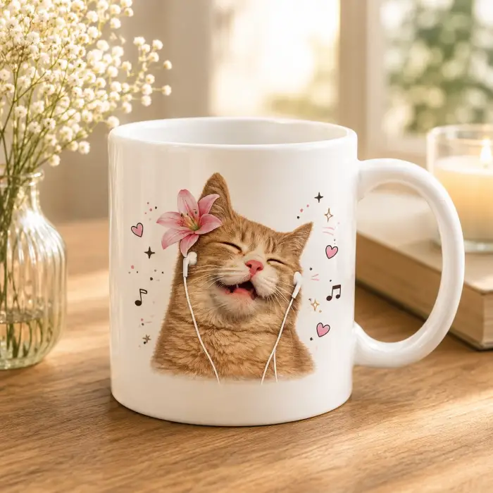 Cozy Cat Kupası