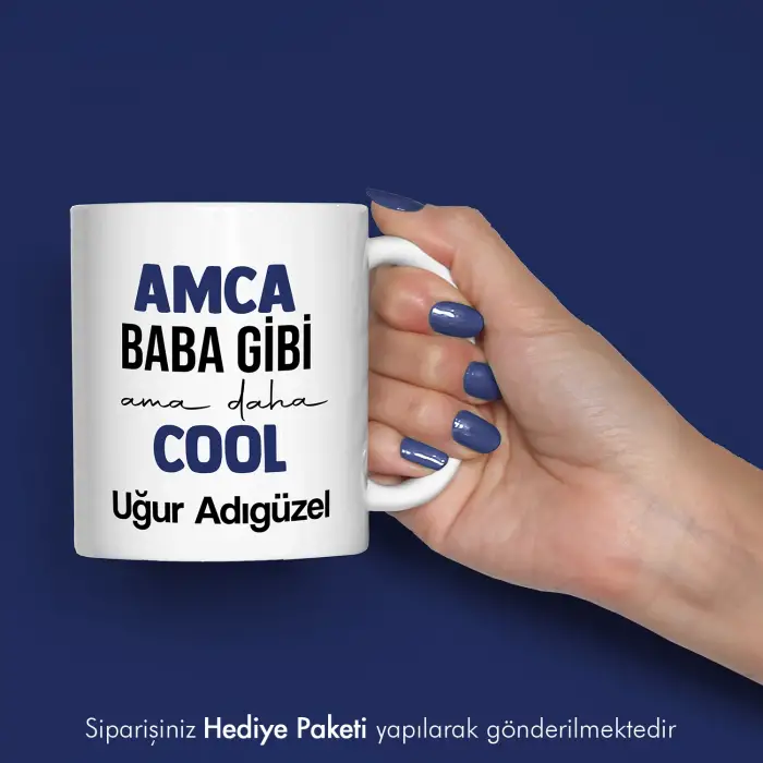 Amcaya Özel Espirili Kupa Bardak