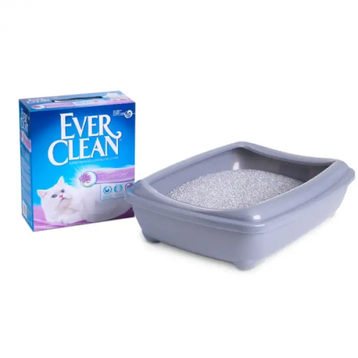 Ever Clean Lavender Lavanta Kokulu Kedi Kumu 10lt + 2 Adet Supreme Cat Konserve Mama Hediyeli