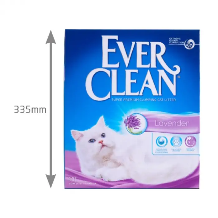 Ever Clean Lavender Lavanta Kokulu Kedi Kumu 10lt + 2 Adet Supreme Cat Konserve Mama Hediyeli