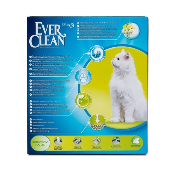 Ever Clean Spring Garden Çiçek Kokulu Topaklanan Kedi Kumu 10lt + 2 Adet Supreme Cat Konserve Mama Hediyeli