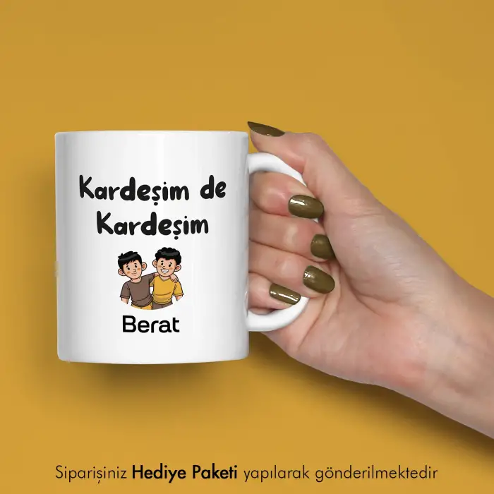 Yengem De Yengem Kişiye Özel İsimli Kupa Bardak