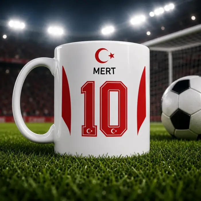 Kişiye Özel İsimli Milli Takım Forma Kupası