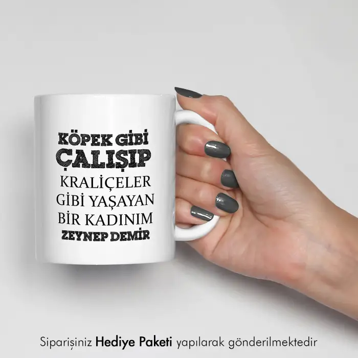 Kraliçeye Özel Kahve Kupası