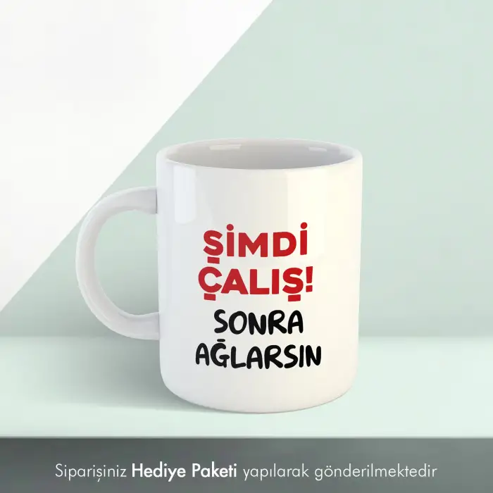 Motivasyon İçerikli Kahve Kupası